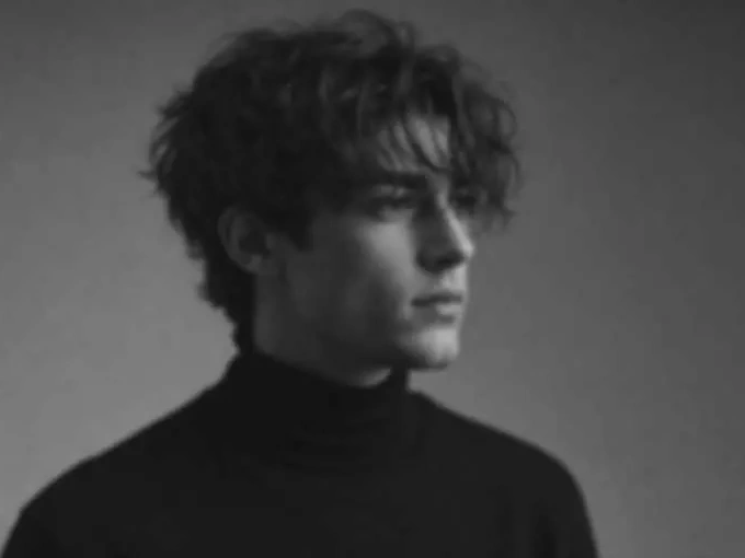 Low-resolution blurry portrait before AI upscaling